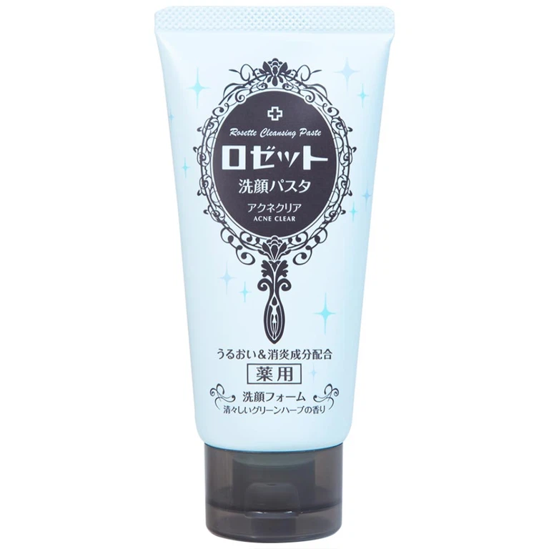 Sữa rửa mặt Rosette Face Wash Pasta Acne Clear