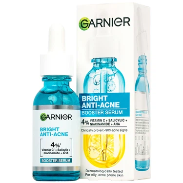 Garnier Bright Anti‑Acne Booster Serum